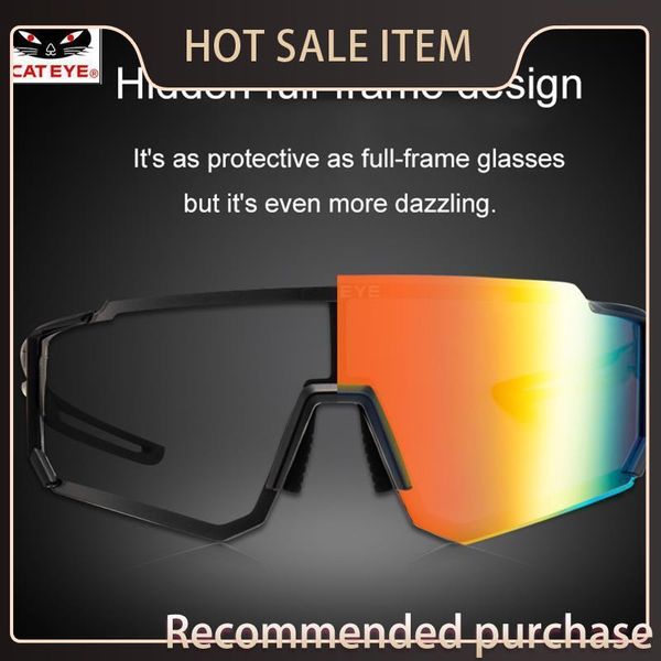 

cateye cycling polarized/pchromic mtb glasses with eyewear sports myopic anti-oil uv400 outdoor sunglasses sports bike edmjr, White;black