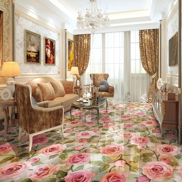 

wallpapers [self-adhesive] 3d flower 131 floor wallpaper mural wall print decal murals