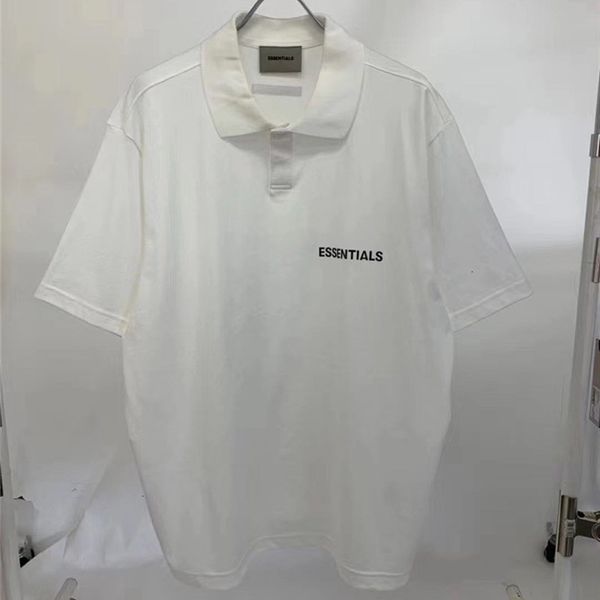 

2021 new fog polo shirt 1:1 uality oversize essentials t-shirts tees men clothes ewvq, White;black