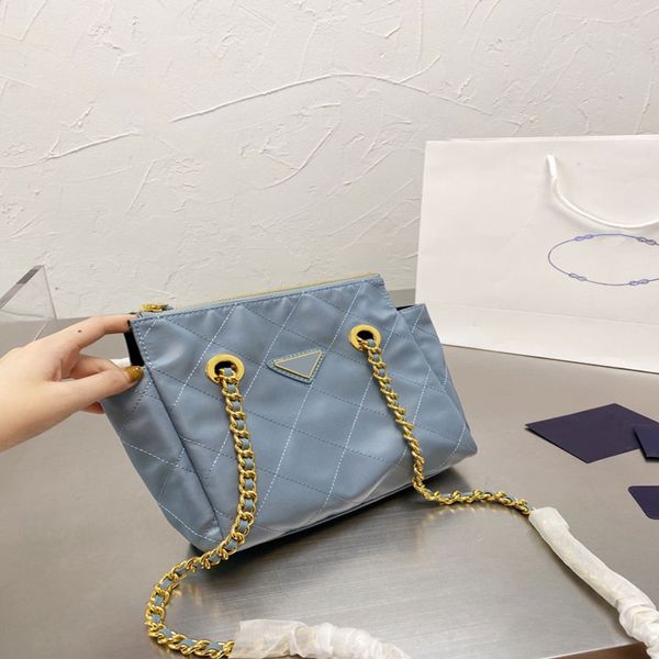 

desinger vogue trend shoulder bags luxury stylish female bags simple bags classical 5-colors blue khaki yellow green black handbag