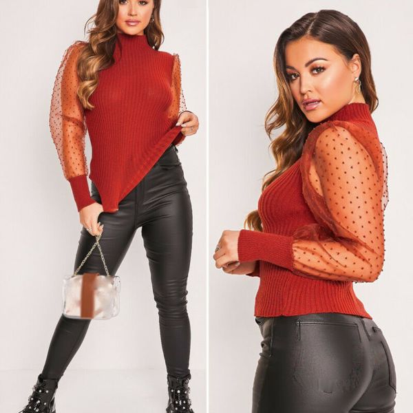 

women lady mesh long mouths stitches coltrui used t-shirt, White