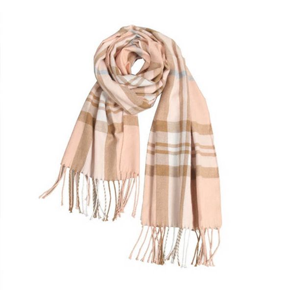 

kids scarves children scarf baby ring boys girls accessories autumn winte plaid long warm pashmina tassels b8951, Red;brown