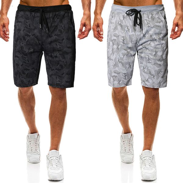 

fashion shorts 2021 summer trend men's camouflage tether belt casual large, White;black