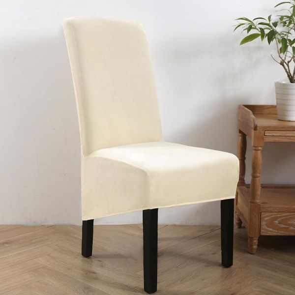 

chair covers cover el dining room big size home seat slipcover practical long back banquet super fit wedding party restaurant