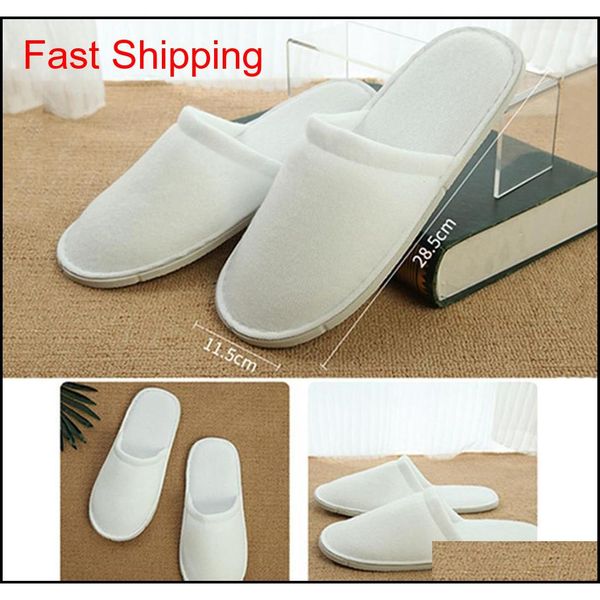 

l comfortable inner thick anti-slip home guest shoes breathable soft disposable jllcpp bdesybag