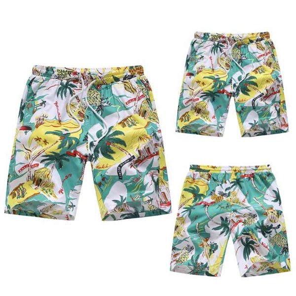 

2020 hawaiian flower lovers casual beach pants fashion size shorts, White;black