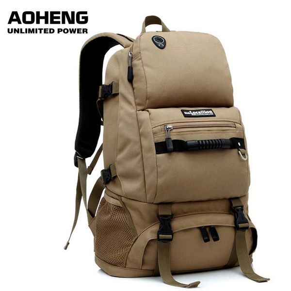 

backpack aoluheng outdoor waterproof 40l mountaineering women men riding camping travel bag trekking climbing