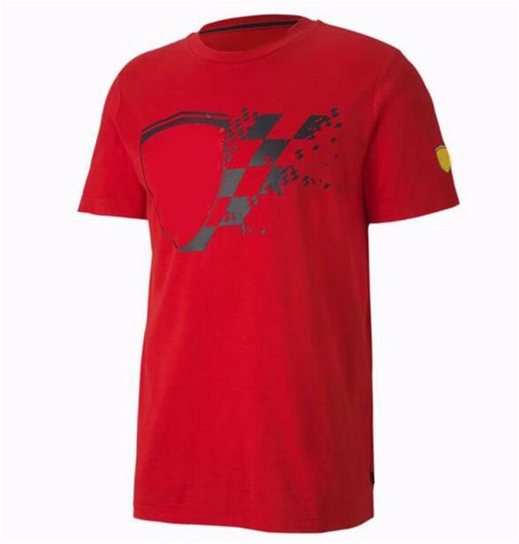 

2021f1 formula one racing working short sleeve same style customization