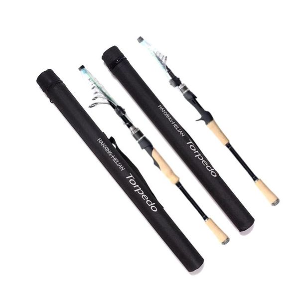 

fishing rod carbon 2.1m ml power 5g-10g ultralight portable travel spinning lure rods casting pole
