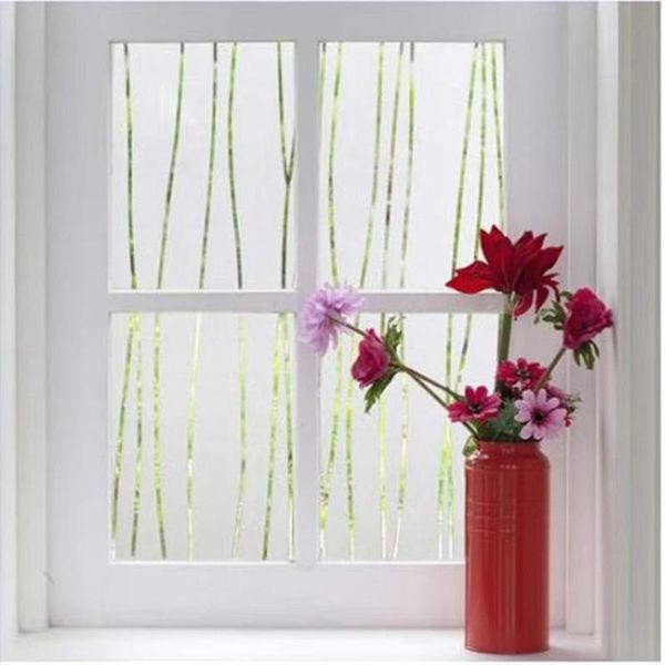 

window stickers matte stripe film stained glass decorative uv sticker privacy frosted self adhesive decal for
