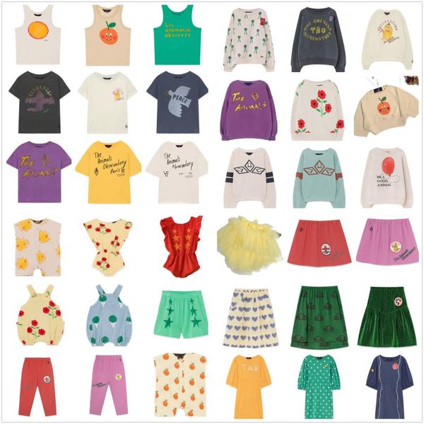 

clothing sets in stock 2021 spring and summer children's tao series round neck cotton short-sleeved t-shirt, White