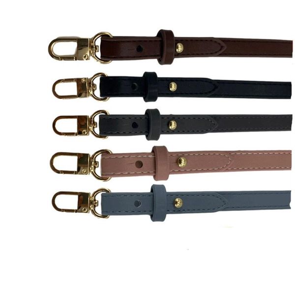 

bag parts & accessories pu leather women's strap shoulder single diagonal straddle diy replacement, Black