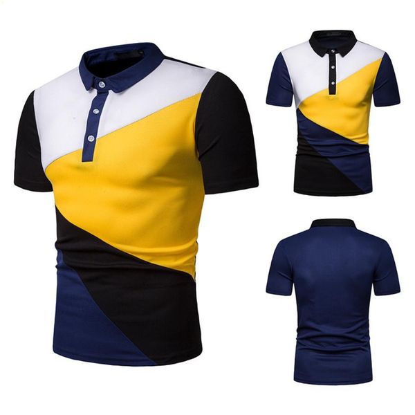 

s xxl designers mens polo t shirt hip hop camisas de hombre ropa short sleeve t shirts classic dress black t-shirt collared men clothing fas, White;black