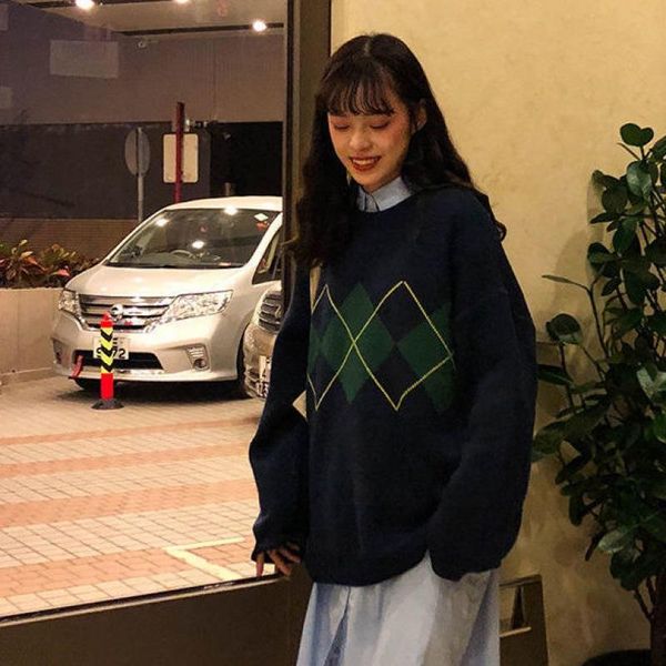 

women's sweaters sweater 2021 european and american long-sleeved base knitted, White;black