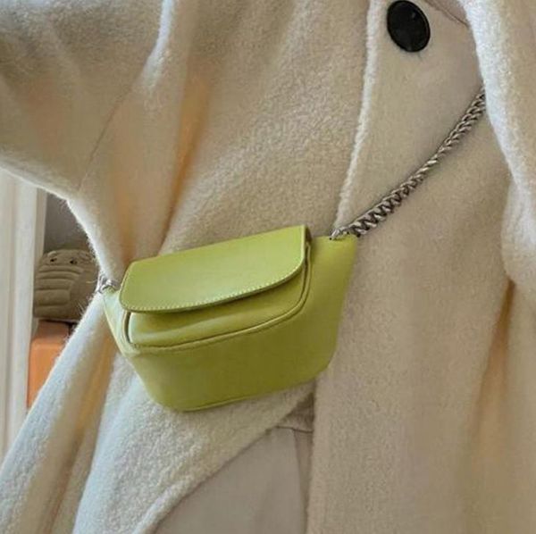 

shoulder bags niche design metal chain female fashion all- crossbody chest