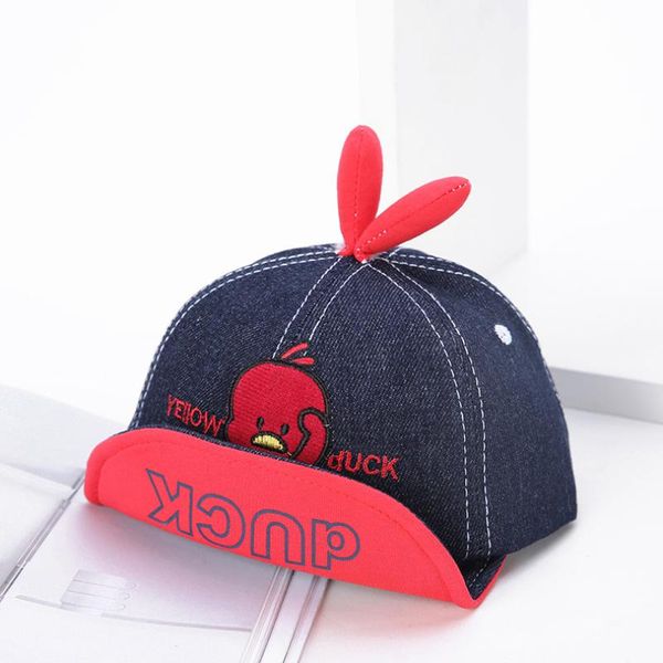 

caps & hats 6m 12m 18m baby hat fall boys girls duck tongue cap cool base kids envelope 44-48cm adjustable wholesale, Yellow
