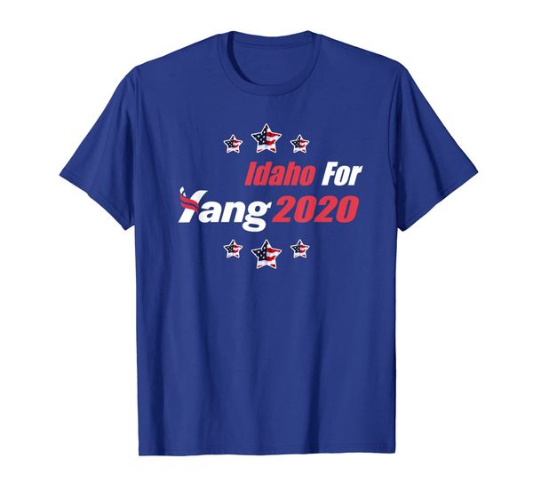 

id idaho for andrew yang 2020 president democrat election t-shirt, White;black