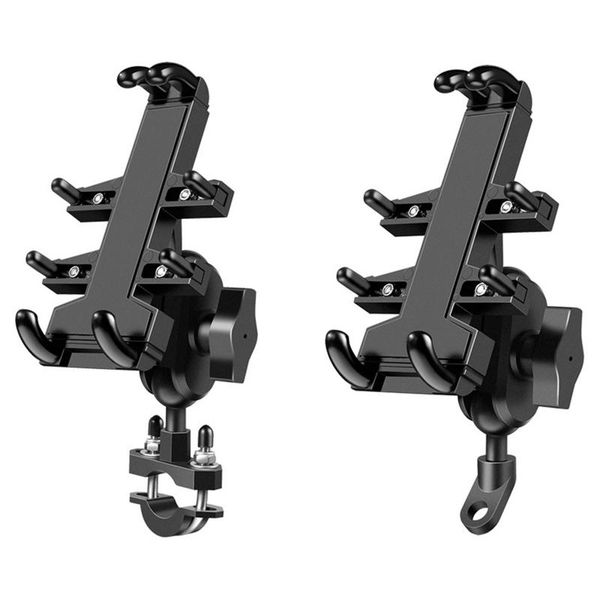 

cell phone mounts & holders a01 universal motorcycle bike mobile holder aluminum bicycle riding bracket gps mount handlebar side mirror stan
