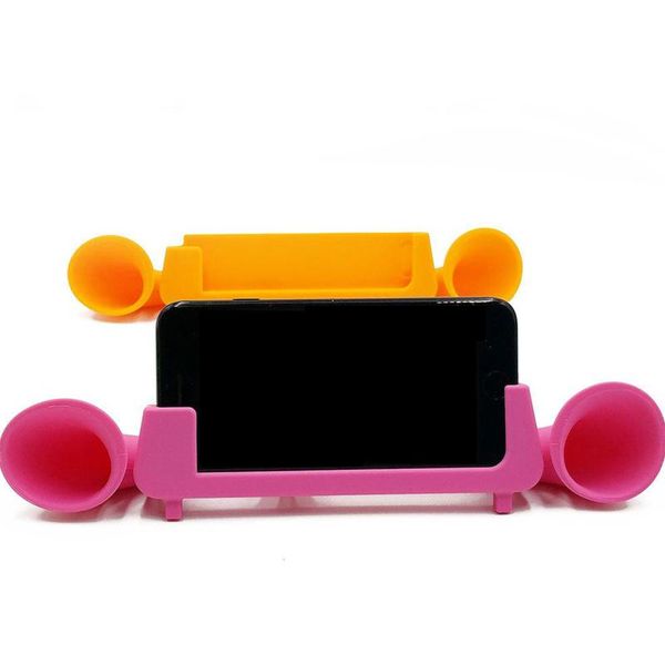 

cell phone mounts & holders portable speaker sound 2 horn stand for 6 6s 7 8