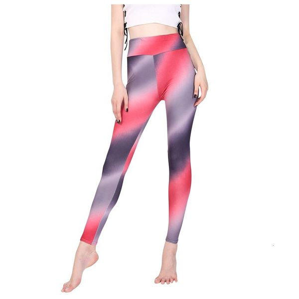 

style fitness leggings gradient women v tail prints single long book quick smoke push up girls leggi, Black