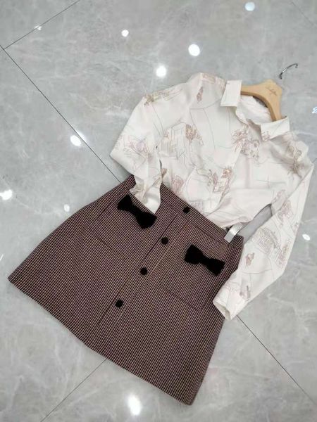 

english style skirt for 2021 new autumn, Black