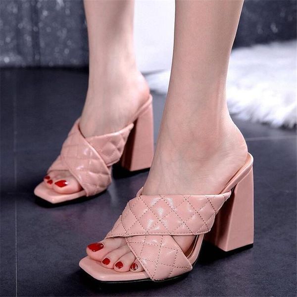 

high heel women sandals 2021 new summer fish mouth large size women's platform sandals fashion casual women's shoes slippers, Black