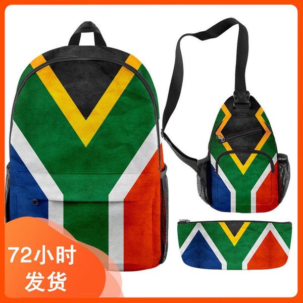 

backpack 2021 3 d digital printing and backpacking cross-border flag set to figure custom