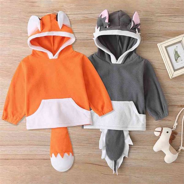 

kids hoodies funny children's sweatshirts baby boys hoodie cool shape fashion clothes cotton cute 0-12m 210629, Black