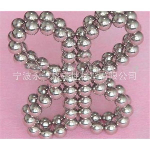 

color spherical 3mm 5mm strong ball magic magnet toy