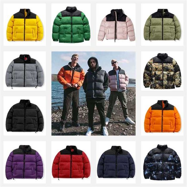 Black Casual White Duck Down Jacket Outdoor Winter Men's Horário para Homens e Mulheres Casais Color Clips para superar 211110