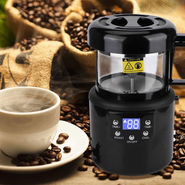 

mini household coffee roasting machine no smoke coffee baking machine eu plug 220-240v accessories