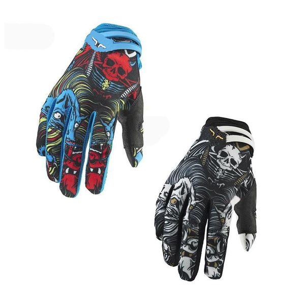 

cycling gloves outdoor sports racing bicycle accessories road bike summer motorcycle non-slip breathable, Black