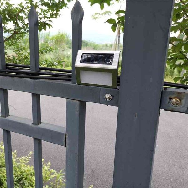 

solar led wall outdoor stainless steel ladder courtyard corridor stair lamp