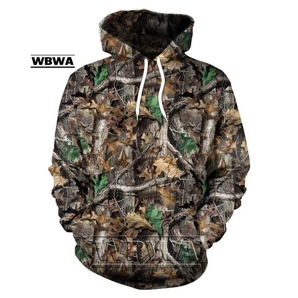 

maple leaf camouflage 3d hoodie men women outdoor fishing campsite yacht clothing capuchon, Black;green