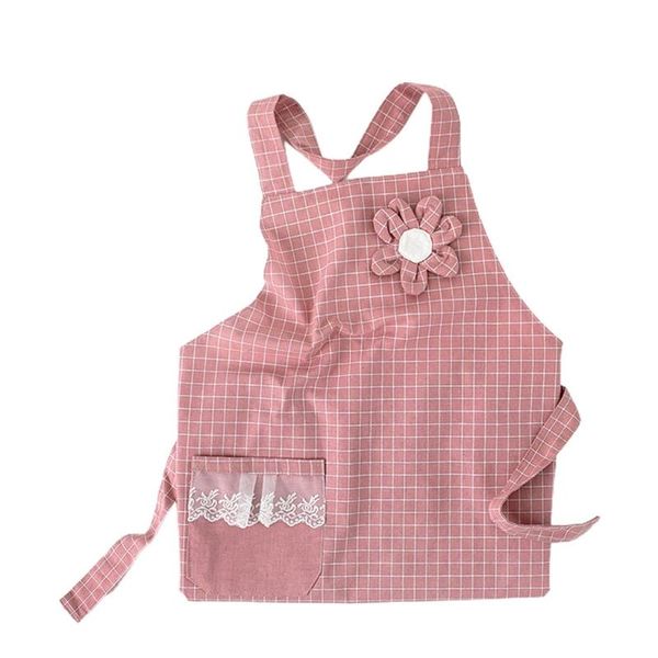 

aprons  kitchen apron with lace pockets for women cooking and baking bbq cafÃ© t84f