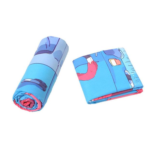 

towel drop large beach microfiber bathroom quick dry swim absorbent bath 70*140cm