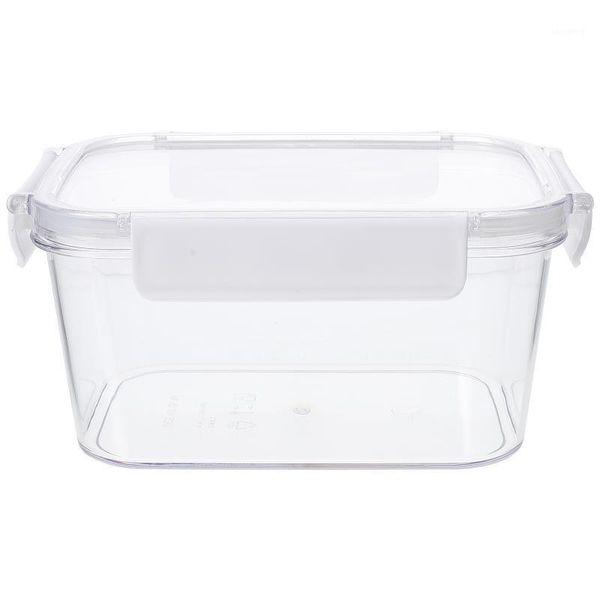 

storage bottles & jars 1pc plastic durable jar home kitchen cereal snack serving box beige