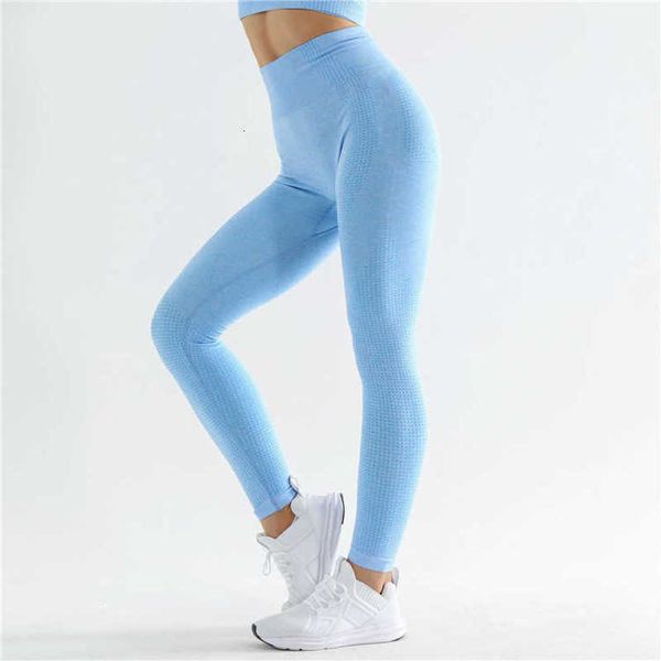 

tracksuits seamless yoga pants elastic fitness suit women's sports tights, Gray