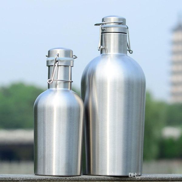 

stainless steel portable beer barrel secure swing lid wine bottle outdoor large capacity thermal insulation beer barrel dh1316 t03