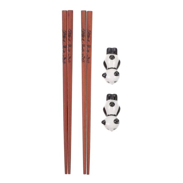 

chopsticks durable wooden ceramic chopstick holders for home