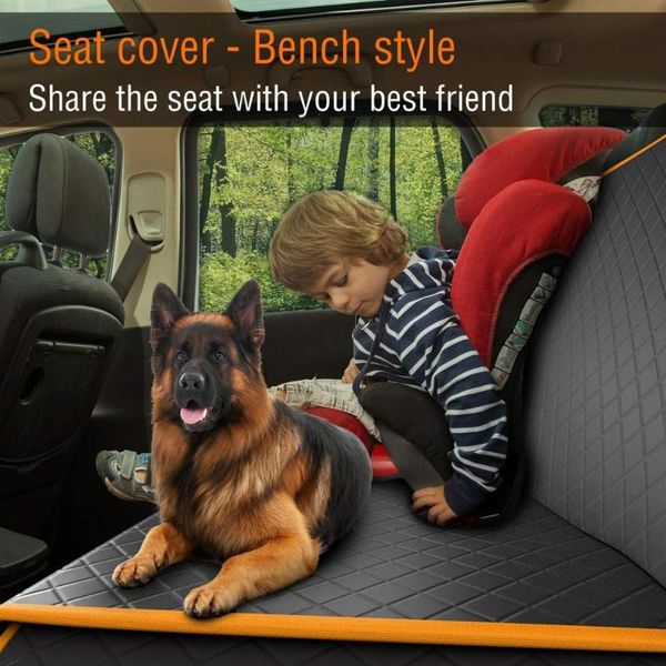 

car seat cover dog mat waterproof pet carrier cars rear back hammock cushion protector non-slip folding covers