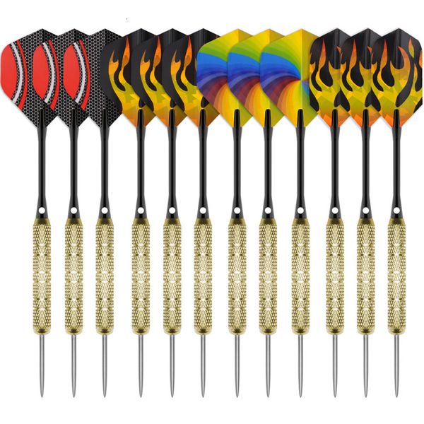 

darts cyeelife 19g hard 12 pack needle dart + 30 tail wings