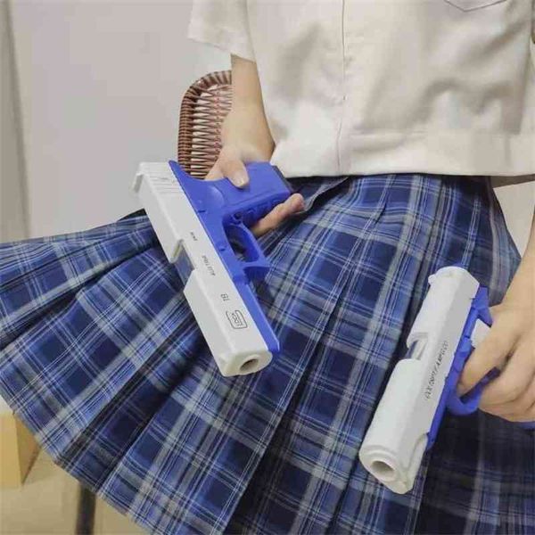 

tiktok shell glock loaded down soft bomb gun boy puzzle toy pistol model