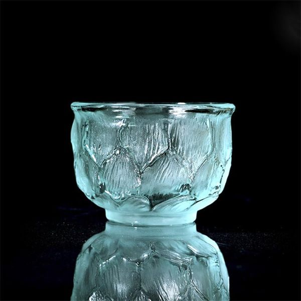 

cups & saucers japanese style transparent heat-resistant master cup handmade tea high-grade office teacup water mug drinkware