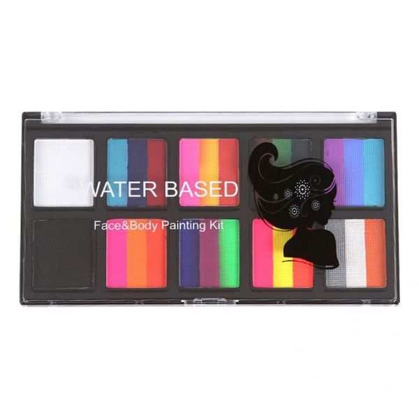 

gift sets solid pigment kit durable body painting detachable washable watercolor paint set