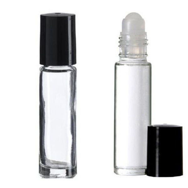 

1pc empty glass roll-on 10ml small fragrance perfume oil bottle deluxe