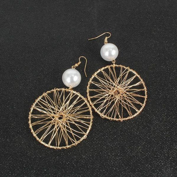 

dangle & chandelier alloy gold mini sweet hollow lovely heart shape charms for diy pearl earrings jewelry making accessories round, Silver