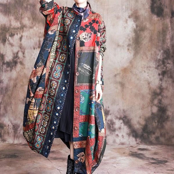 

women's trench coats 2021 autumn fashion clothing product original cocoon exterior pure plant dyeing babem cardigan coat, Tan;black