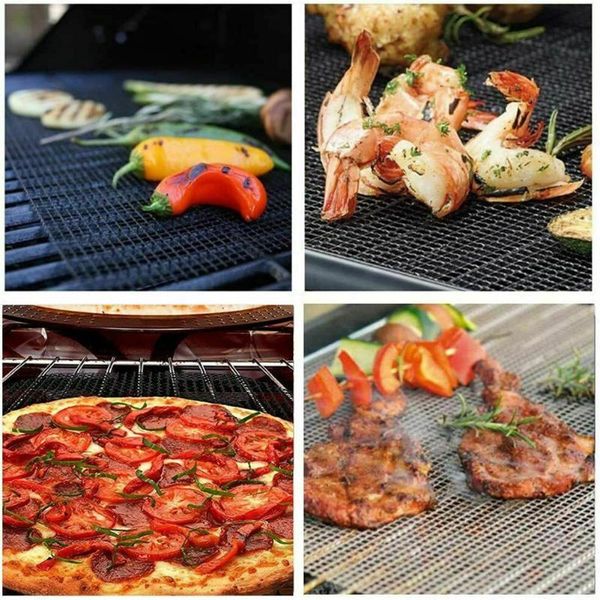 

greeting cards grill mat mesh fabric non stick reusable set 13\"*15.75\"
