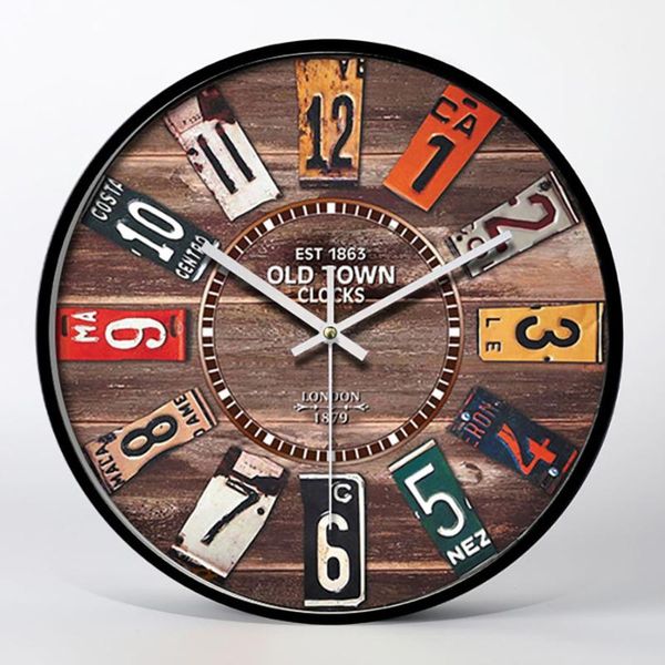 

wall clocks retro wooden european style clock mate quartz waterproof wedding decoration temporizador vintage 60zb047